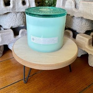 Birch Leaf + Sage 🍃 3 Wick Candle BBW